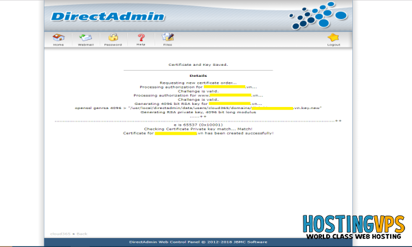 Hướng Dẫn Cài Đặt Let'S Encrypt Trên Directadmin